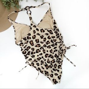 KONA SOL•leopard one piece swimsuit